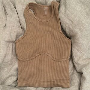 Dynamic racerback crop top